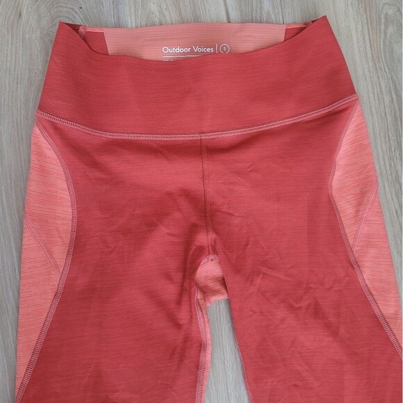 Outdoor Voices Burnt Orange Leggings - Picture 1 of 5